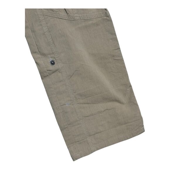 KUHL WOMENS LEGENDARY CARGO PANTS 8 REGULAR BEIGE TAN STRETCH HIKING OUTDOORS - Picture 15 of 16
